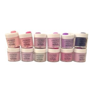 Lavender Violets Dip Powder - Set of 12 - Pinks & Purples